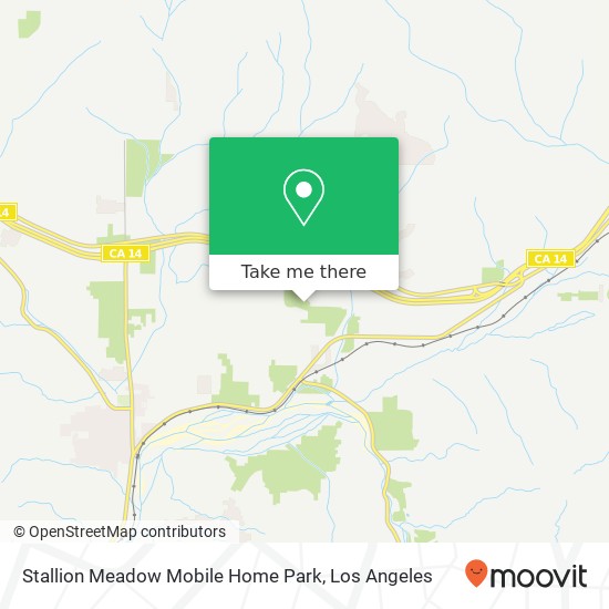 Stallion Meadow Mobile Home Park map