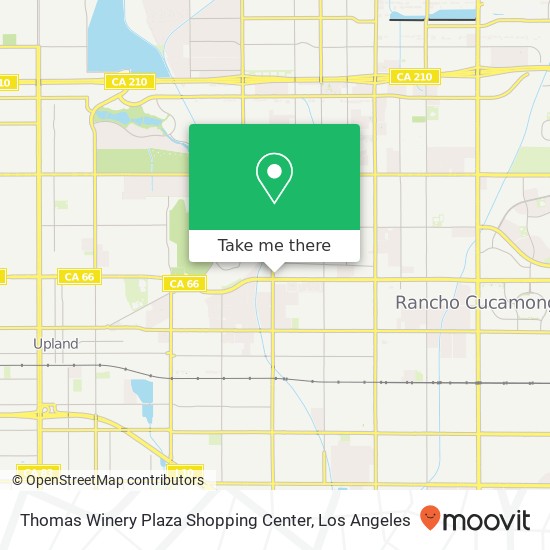 Thomas Winery Plaza Shopping Center map