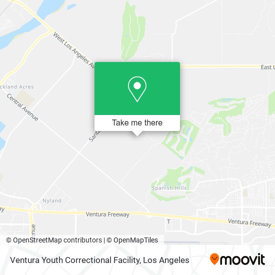 Ventura Youth Correctional Facility map