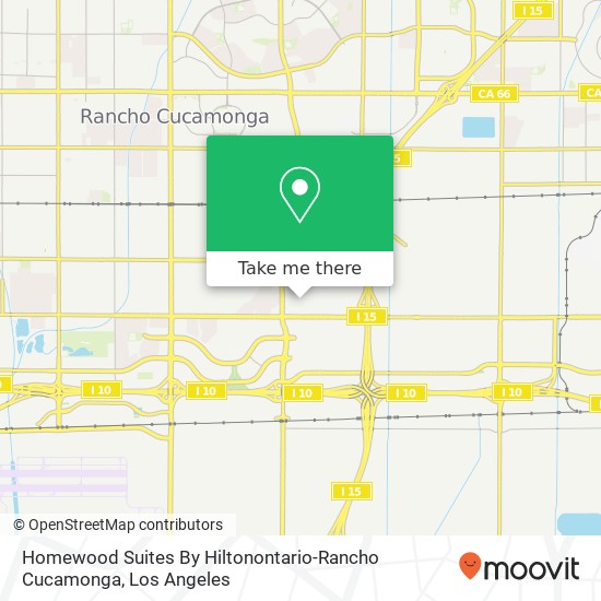 Homewood Suites By Hiltonontario-Rancho Cucamonga map