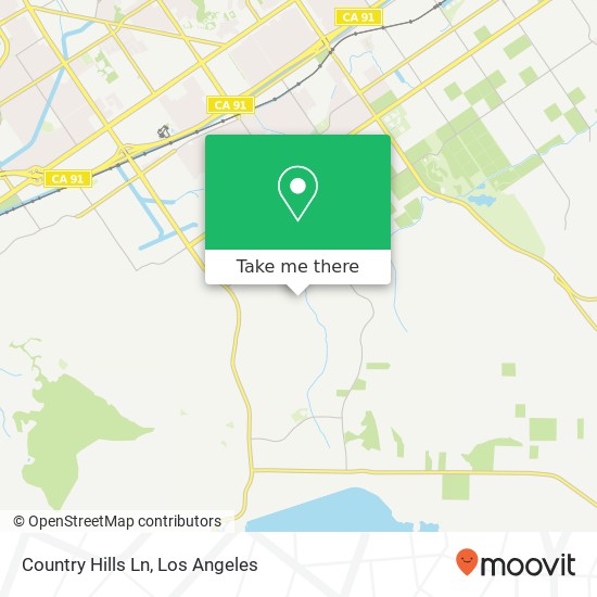 Mapa de Country Hills Ln