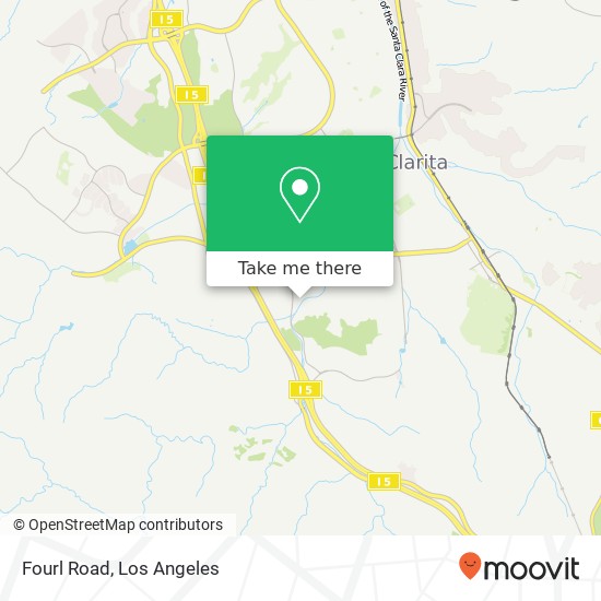 Mapa de Fourl Road