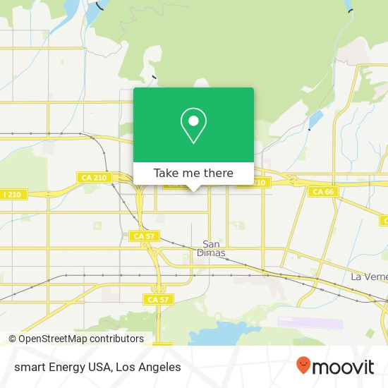 Mapa de smart Energy USA