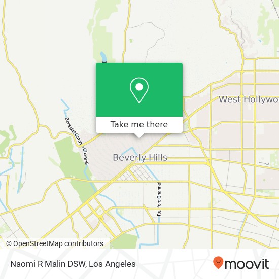 Naomi R Malin DSW map