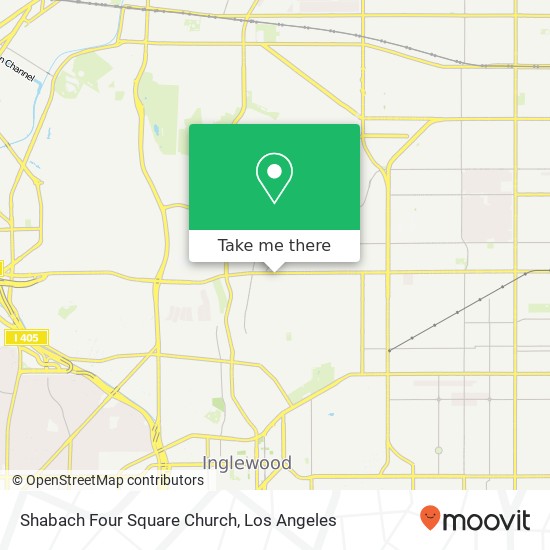 Mapa de Shabach Four Square Church