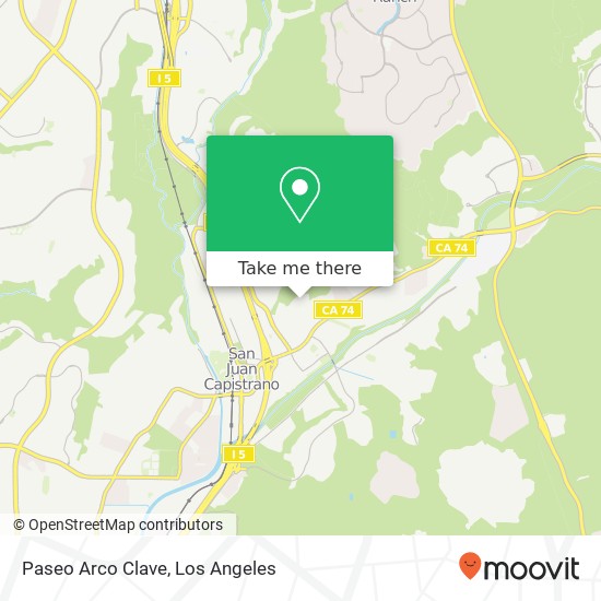 Paseo Arco Clave map