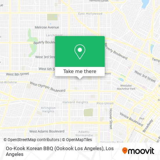 Oo-Kook Korean BBQ (Ookook Los Angeles) map