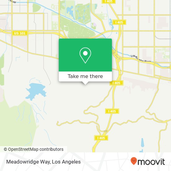 Meadowridge Way map