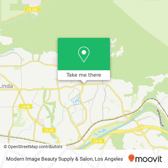 Mapa de Modern Image Beauty Supply & Salon