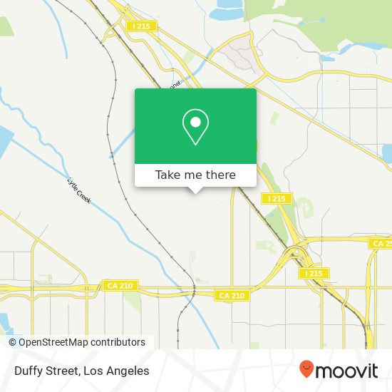 Duffy Street map