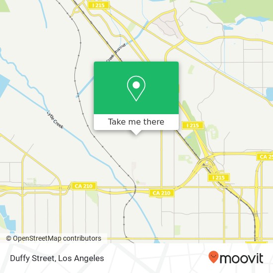 Duffy Street map