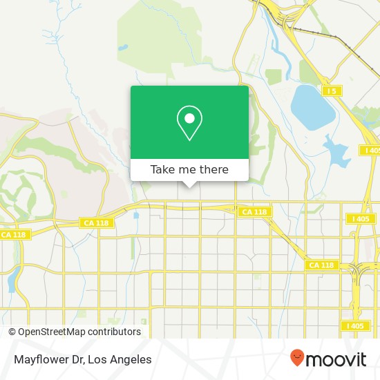 Mayflower Dr map