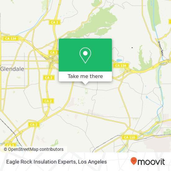 Mapa de Eagle Rock Insulation Experts