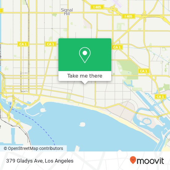 Mapa de 379 Gladys Ave