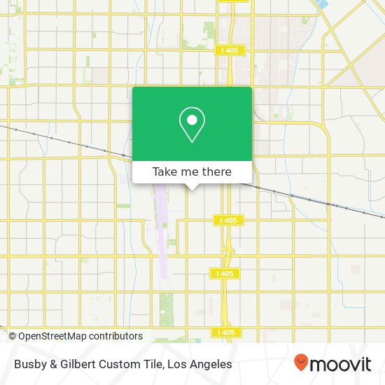 Busby & Gilbert Custom Tile map