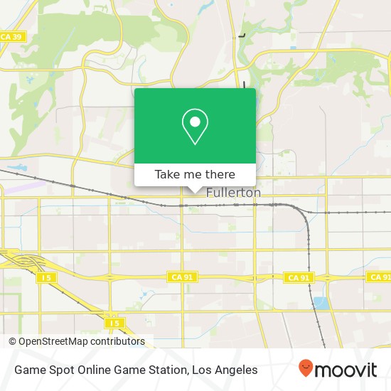 Mapa de Game Spot Online Game Station