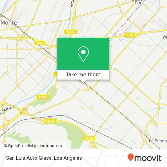 San Luis Auto Glass map