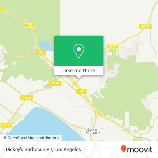 Dickey's Barbecue Pit, 29273 Central Ave Lake Elsinore, CA 92532 map