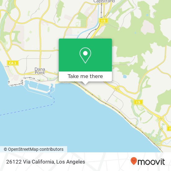 26122 Via California map