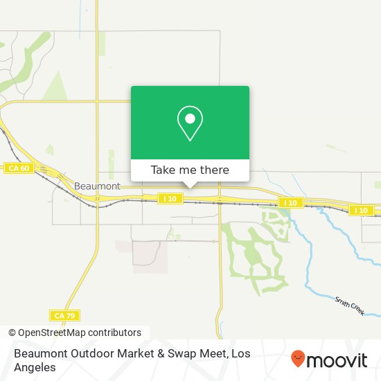 Beaumont Outdoor Market & Swap Meet, 1501 E 6th St Beaumont, CA 92223 map