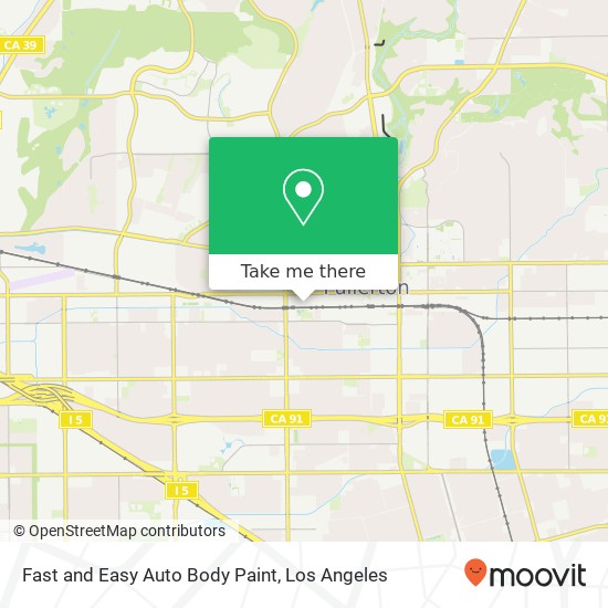 Mapa de Fast and Easy Auto Body Paint