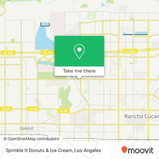 Sprinkle It Donuts & Ice Cream, 8669 Base Line Rd Rancho Cucamonga, CA 91730 map