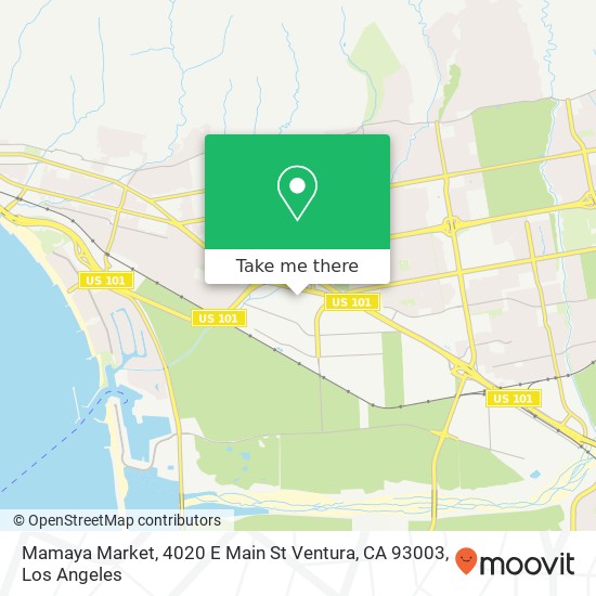 Mamaya Market, 4020 E Main St Ventura, CA 93003 map