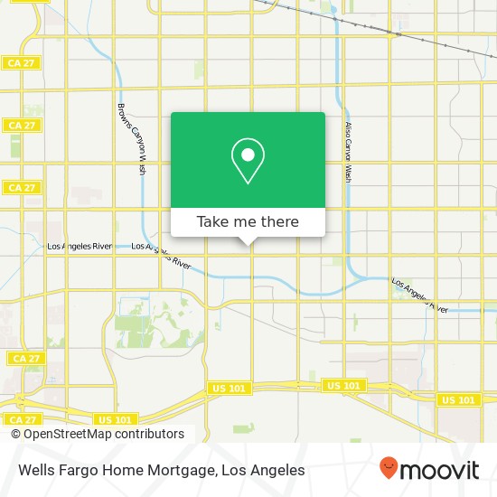 Wells Fargo Home Mortgage map