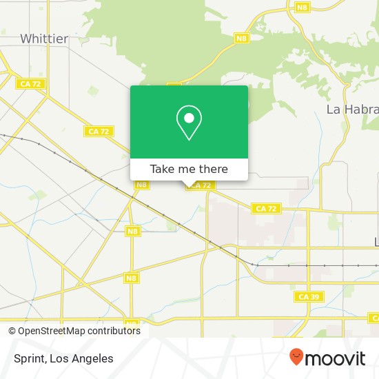 Mapa de Sprint