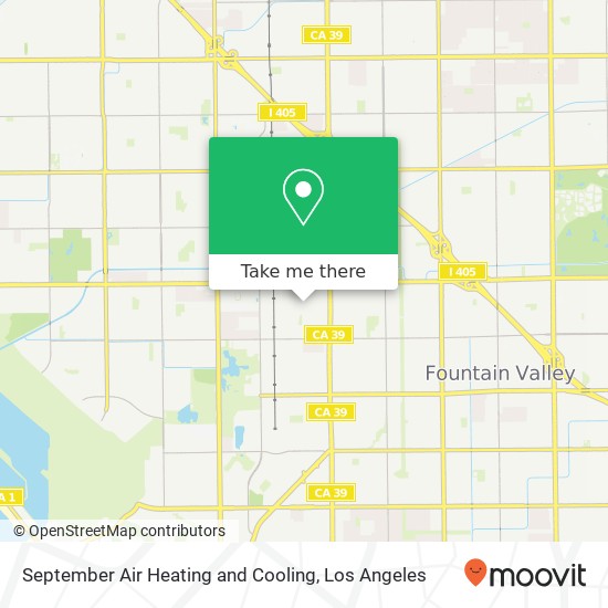 Mapa de September Air Heating and Cooling