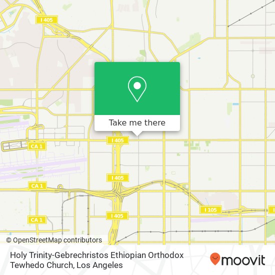 Holy Trinity-Gebrechristos Ethiopian Orthodox Tewhedo Church map