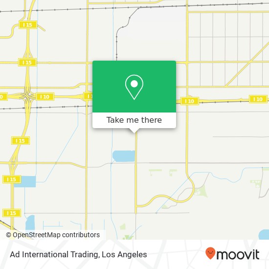 Ad International Trading map