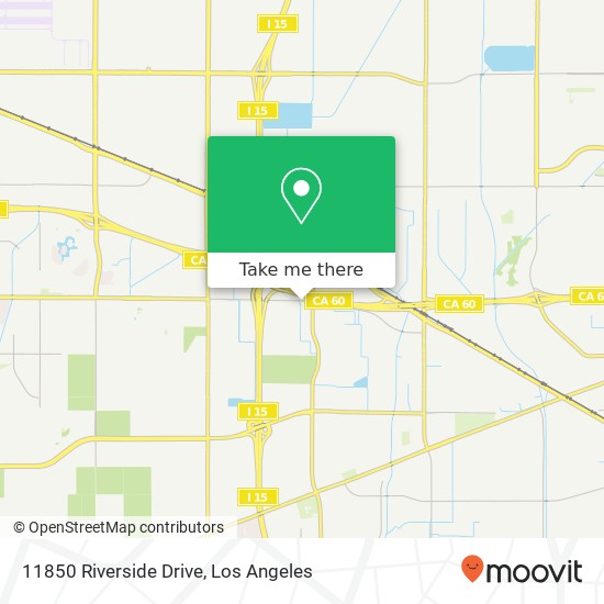 11850 Riverside Drive map