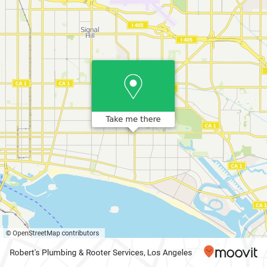 Mapa de Robert's Plumbing & Rooter Services
