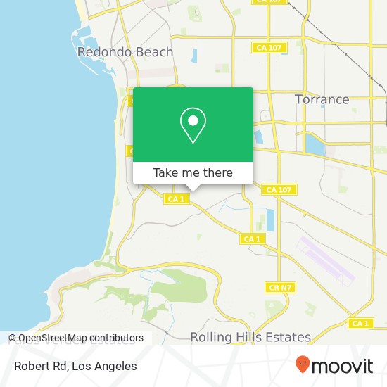 Mapa de Robert Rd