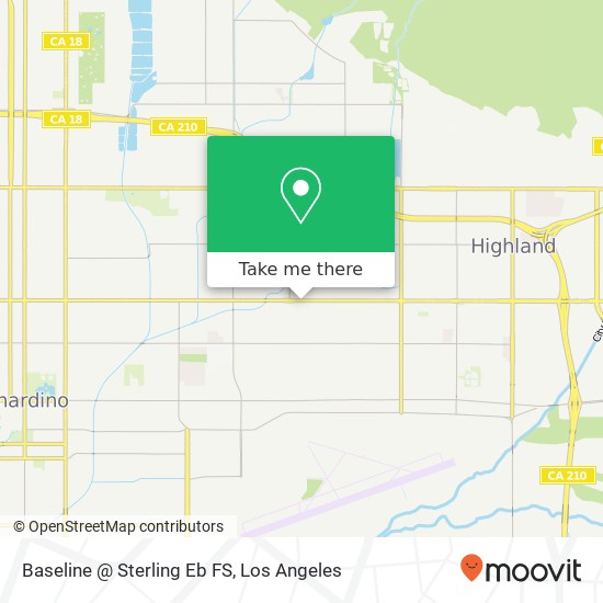 Baseline @ Sterling Eb FS map