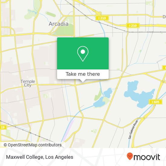 Maxwell College map