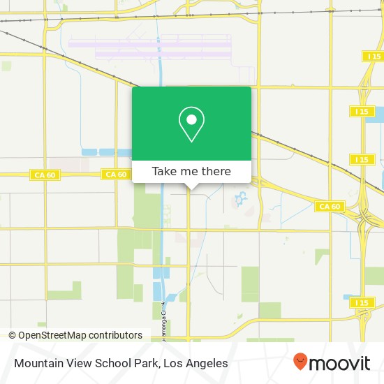 Mountain View School Park map