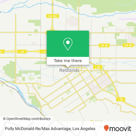 Mapa de Polly McDonald-Re / Max Advantage