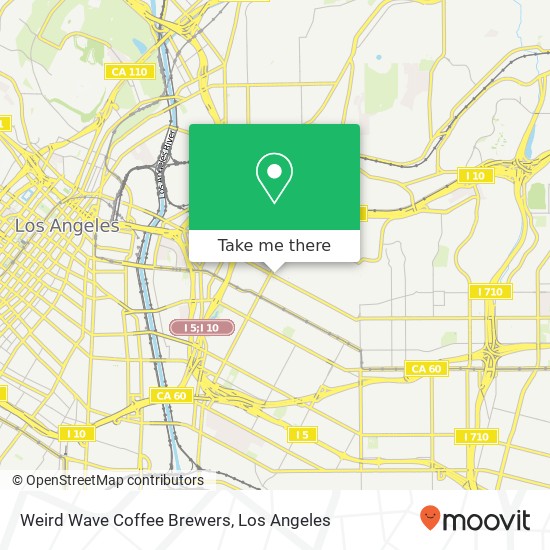 Weird Wave Coffee Brewers map
