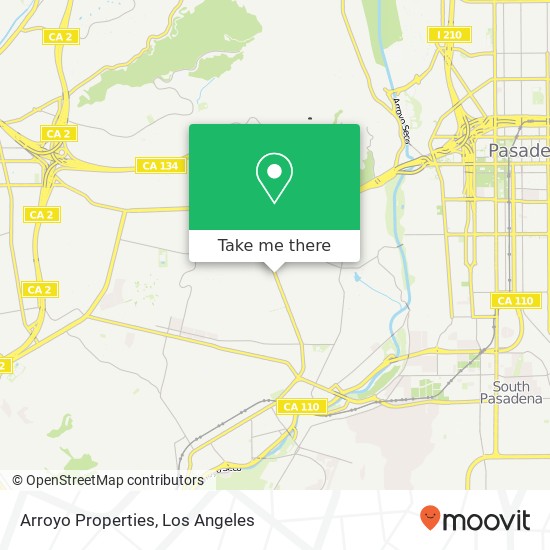 Arroyo Properties map