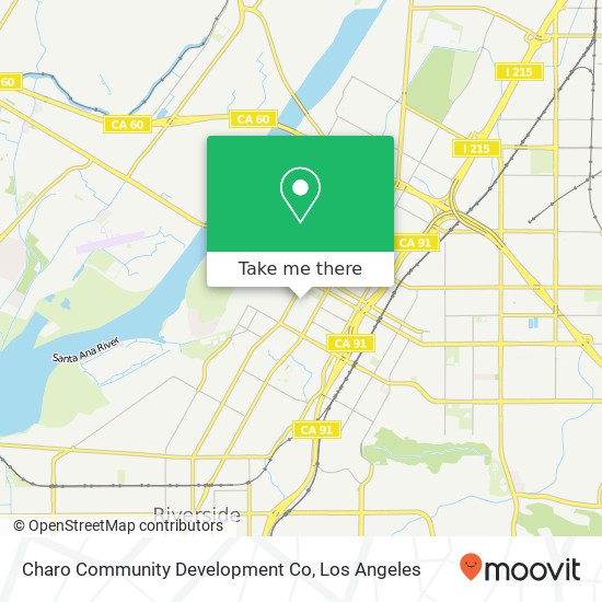 Charo Community Development Co map