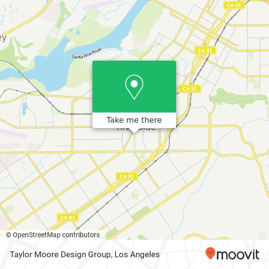 Taylor Moore Design Group map