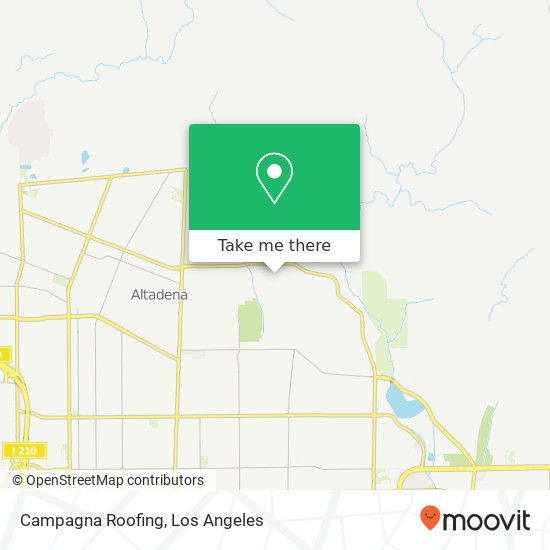 Campagna Roofing map