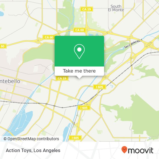 Action Toys map