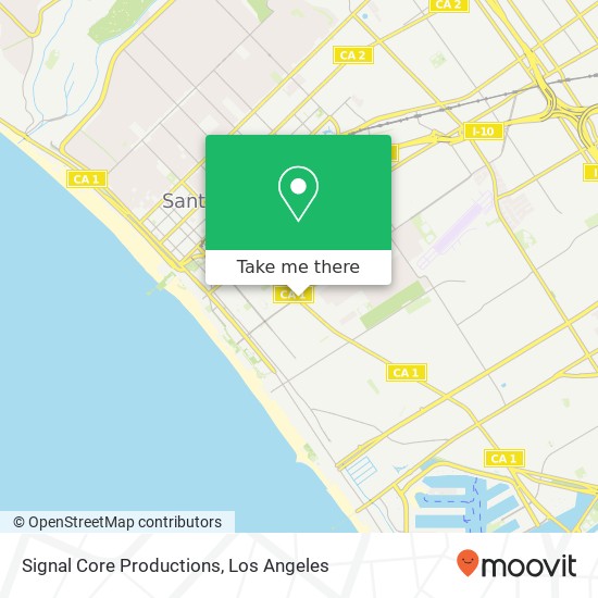 Mapa de Signal Core Productions