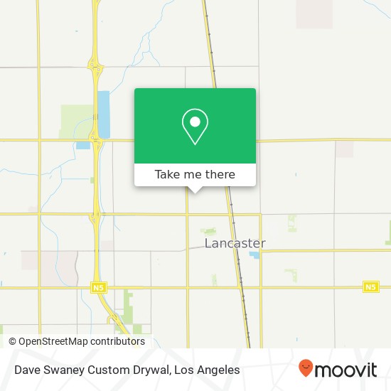 Mapa de Dave Swaney Custom Drywal