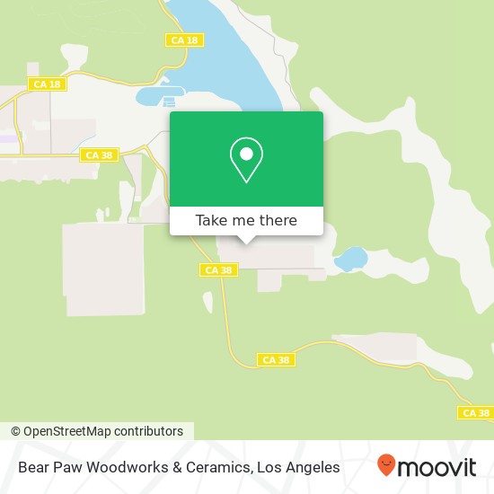 Bear Paw Woodworks & Ceramics map