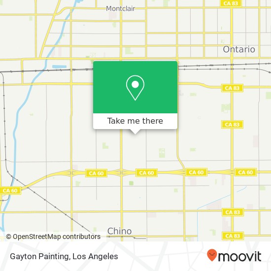 Gayton Painting map