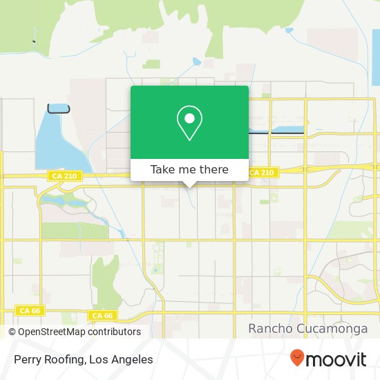 Perry Roofing map